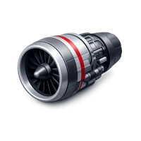 Jet Engine 3D icon