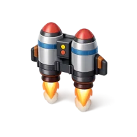 Jetpack 3D icon