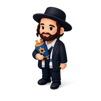 Jewish Person 3D icon