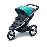 Jogging Stroller 3D icon