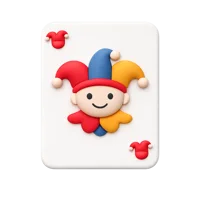 Joker Card 3D icon