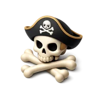 Jolly Roger 3D icon