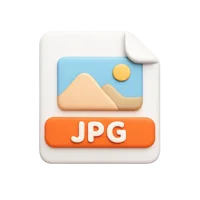 JPG File 3D icon