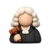 Judge 3D icon