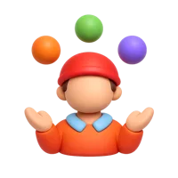 Juggler 3D icon