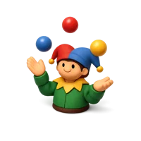 Juggling 3D icon