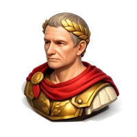 Julius Caesar 3D icon