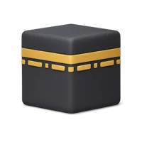 Kaaba 3D icon