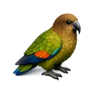Kea Parrot 3D icon