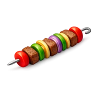 Kebab 3D icon
