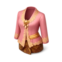 Kebaya 3D icon