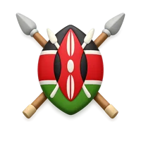 Kenya 3D icon