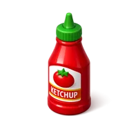 Ketchup 3D icon