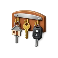 Key Holder 3D icon