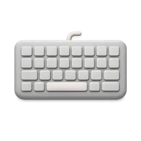 Keyboard 3D icon