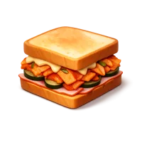 Kimchi Sandwich 3D icon