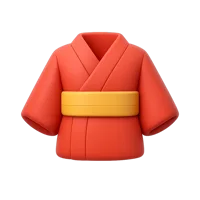 Kimono 3D icon