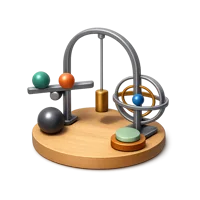 Kinetic Sculpture 3D icon