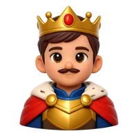 King Avatar 3D icon