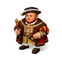 King Henry VIII 3D icon