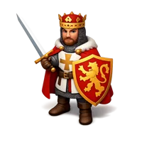 King Richard I 3D icon