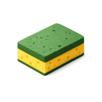 Kitchen Sponge 3D icon