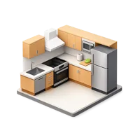 Kitchen 3D icon