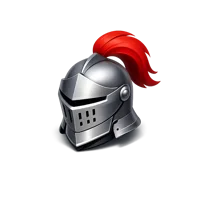 Knight Helmet 3D icon