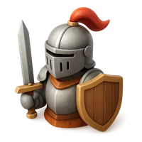 Knight in Armor 3D icon
