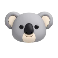 Koala 3D icon