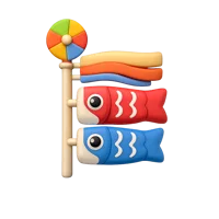 Koinobori 3D icon