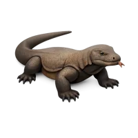 Komodo Dragon 3D icon