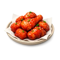 Korean Fried Chicken 3D icon