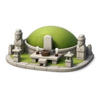 Korean Tomb 3D icon