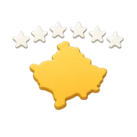 Kosovo 3D icon