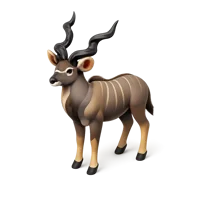 Kudu 3D icon