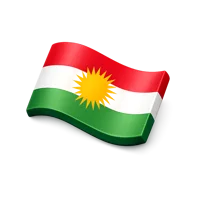 Kurdistan Flag 3D icon