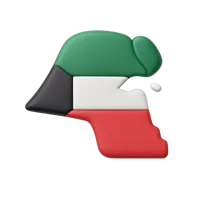 Kuwait 3D icon
