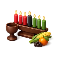Kwanzaa 3D icon