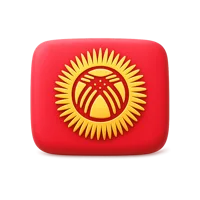 Kyrgyzstan 3D icon