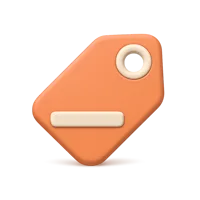 Label 3D icon
