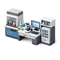 Blue Laboratory 3D icon