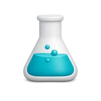 Laboratory Flask 3D icon