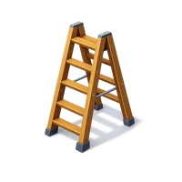 Brown Ladder 3D icon