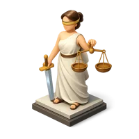 Lady Justice 3D icon