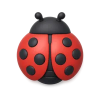 Ladybug 3D icon