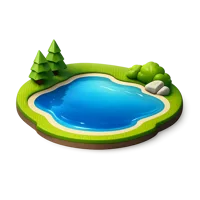 Lake 3D icon