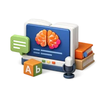 Language Model 3D icon