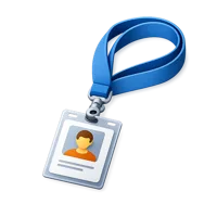 Lanyard 3D icon