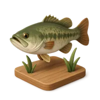 Largemouth Bass 3D icon